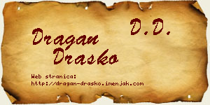 Dragan Draško vizit kartica